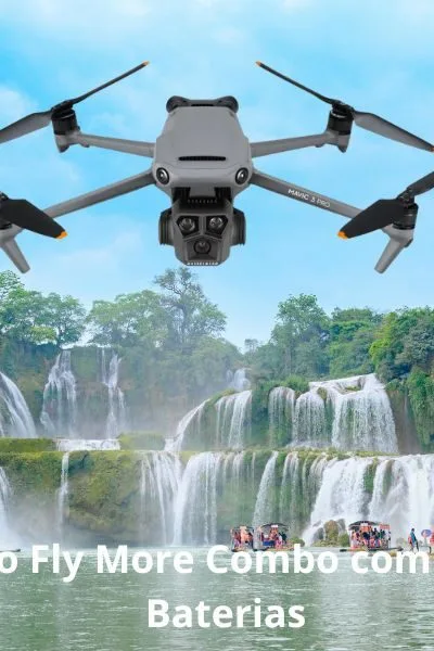 Drone DJI Mavic 3 Pro Fly More Combo com Câmera Dual 5.1K e 3 Baterias